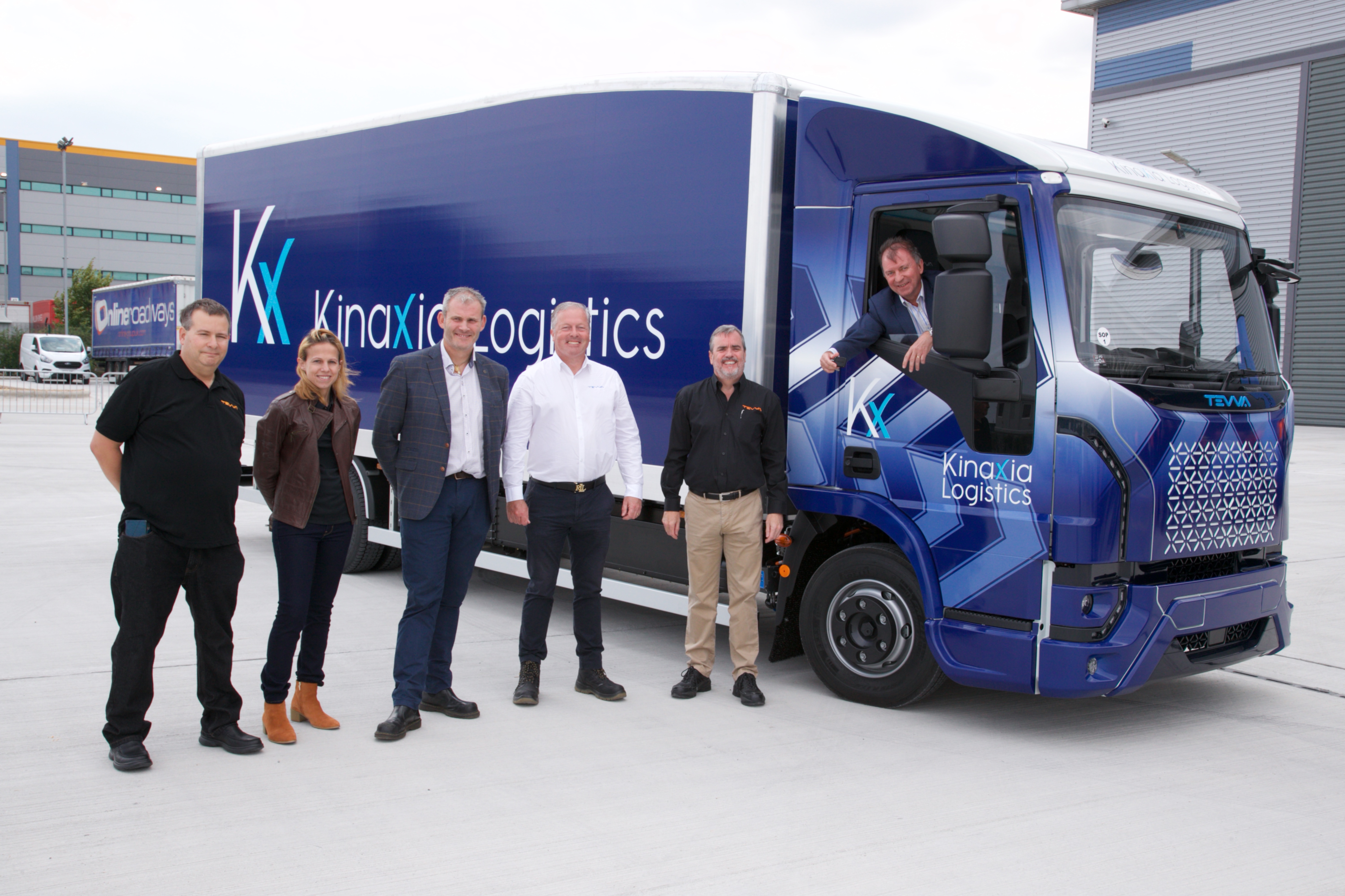 LANDMARK FOR KINAXIA AS 7.5 TONNE ELECTRIC TEVVA TRUCK ROLLS OFF THE ASSEMBLY LINE